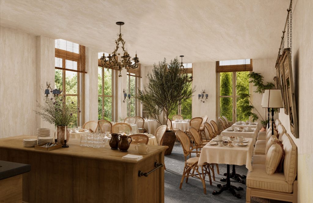 Zetter Amsterdam 717 - Dining room with tables and chairs