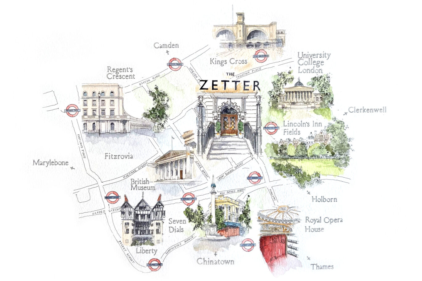 Zetter-Bloomsbury-Map