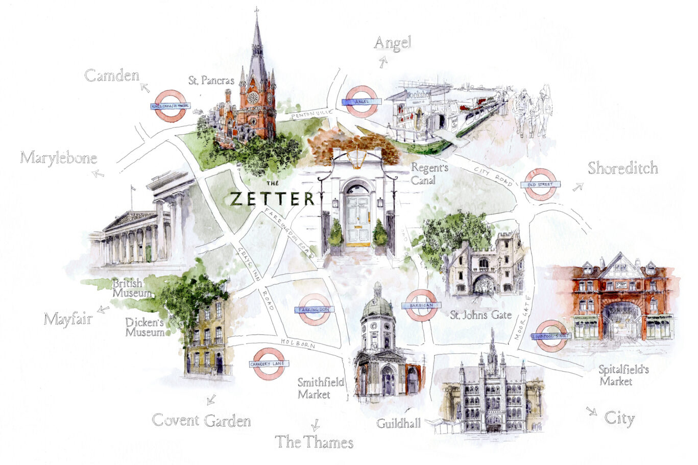 Zetter-Clerkenwell-Map