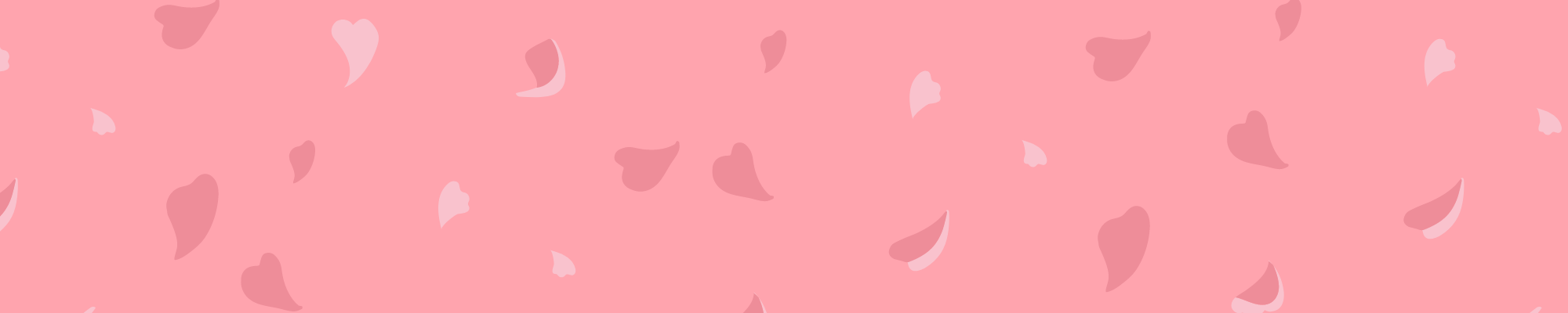 Dark pink rose banner